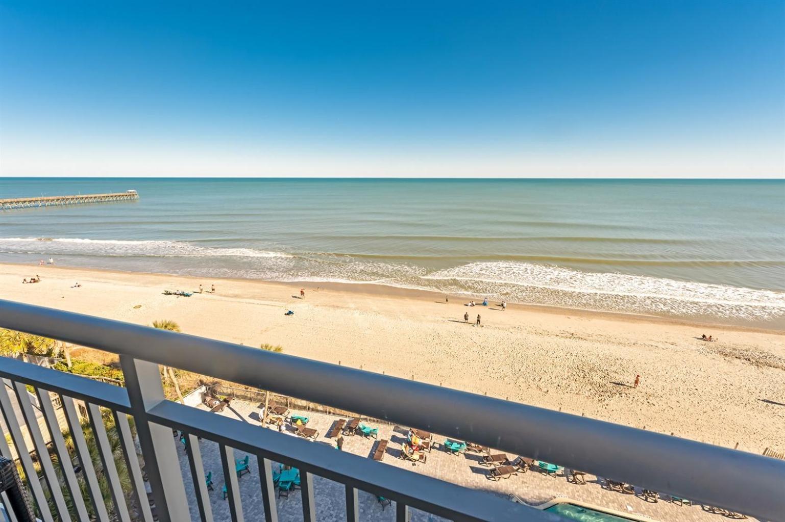 7Th Floor! Modern Building, Direct Oceanfront View Villa Myrtle Beach Dış mekan fotoğraf