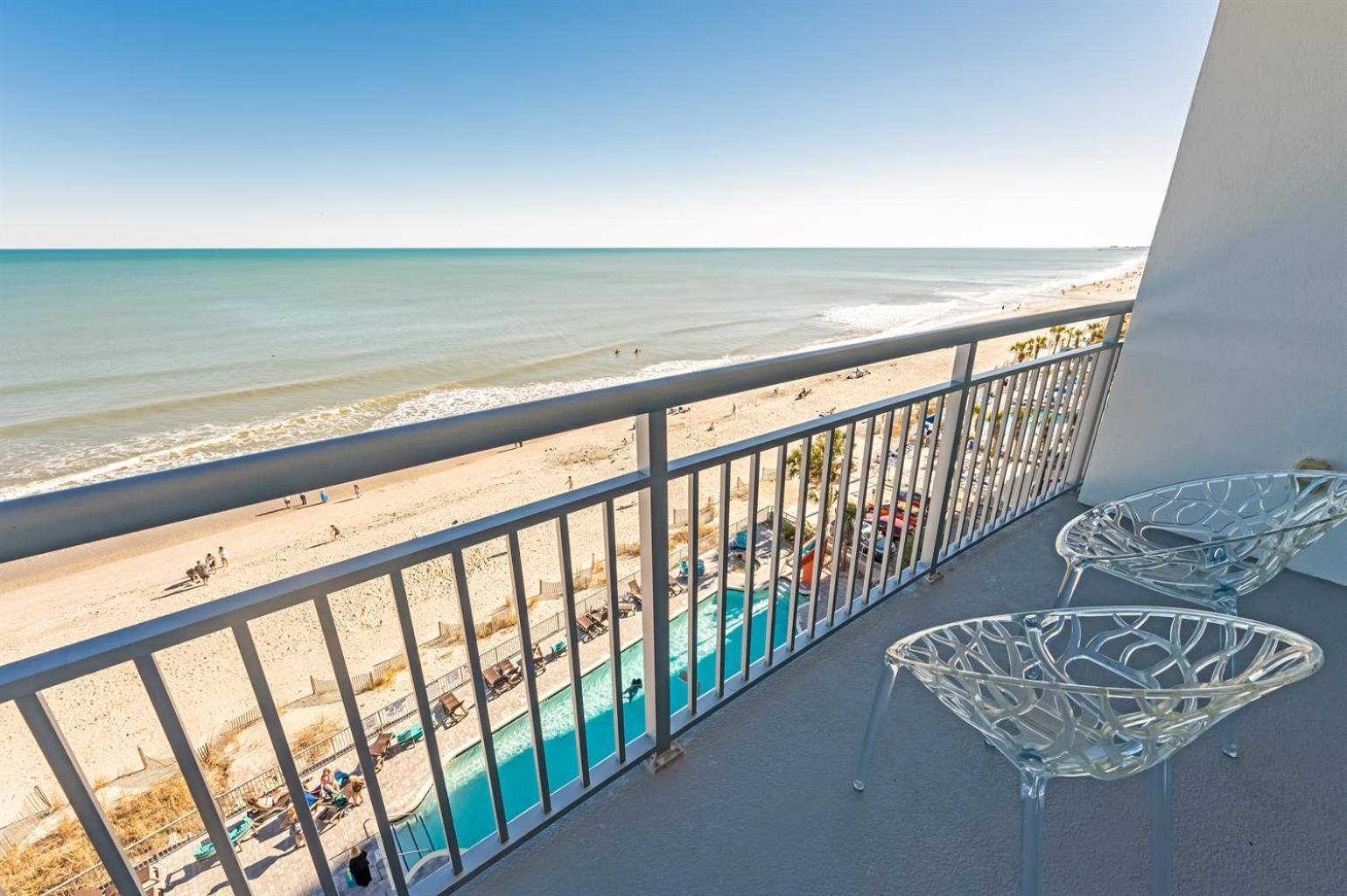 7Th Floor! Modern Building, Direct Oceanfront View Villa Myrtle Beach Dış mekan fotoğraf