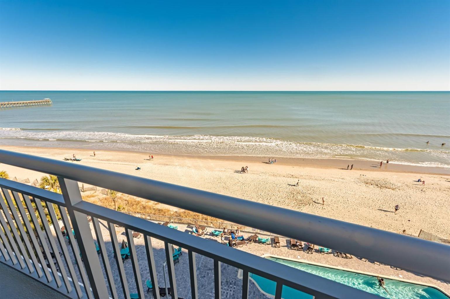 7Th Floor! Modern Building, Direct Oceanfront View Villa Myrtle Beach Dış mekan fotoğraf